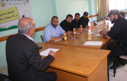 حل النزاعات يعقد لقاء حواري عن مشاهدات الأطفال بمراكز الشرطة بمحافظة خان يونس Pcdcr